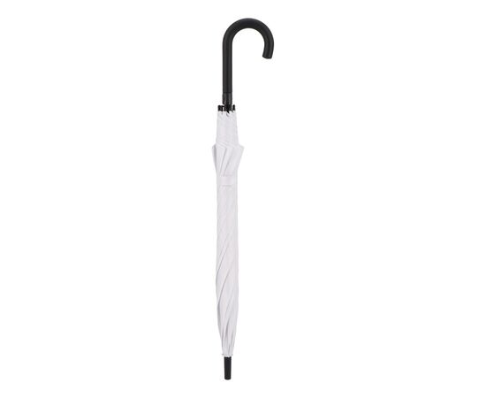 Verdure 190T Pongee 23" Windproof hook umbrella Auto open White -  LT97119-N0001