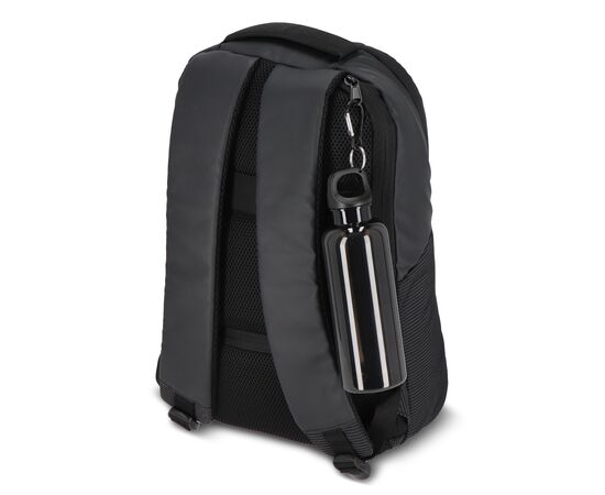 Bouteille d'eau Noa R-PET 500 ml Transparent Transparent, Noir -  LT98913-N0402