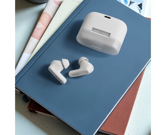 TAT2000 | Philips Draadloze In-Ear Oordopjes Wit - Philips Audio LT42260-N0001