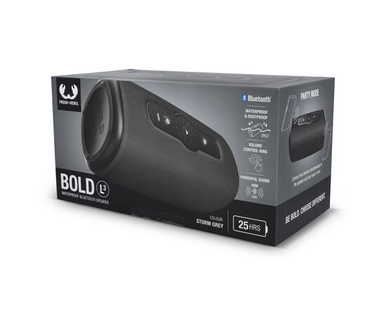 Fresh n Rebel Rockbox L3 Lautsprecher 40 W Dunkelgrau - Fresh 'n Rebel LT49740-N0060