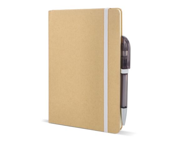 Notizbuch Kraftpapier A5 Weiß -  LT92060-N0001