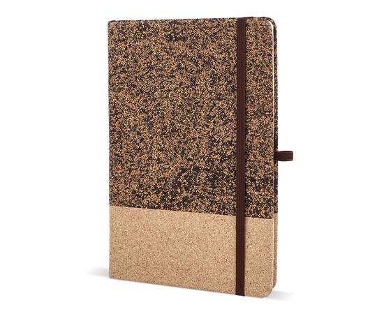 Notizbuch Kaffeesatz A5 Natur -  LT92062-N0094