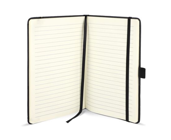 Notizbuch Thermokunstleder A5 Schwarz -  LT92088-N0002