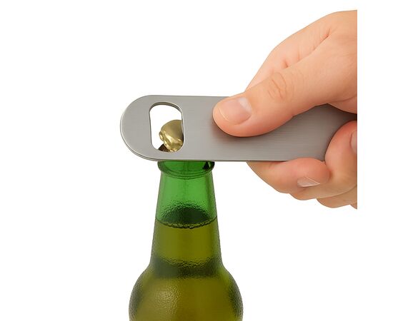 Ouvre-bouteille en acier inoxydable Argent -  LT93100-N0005