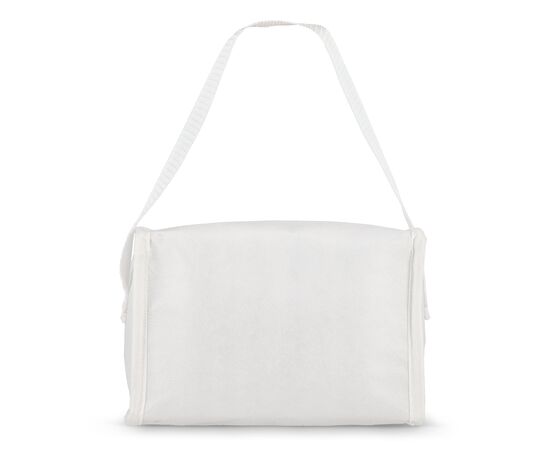 R-PET 6 Can cooler bag non-woven 20x 13 x 12.5cm 75g/m² White -  LT95390-N0001