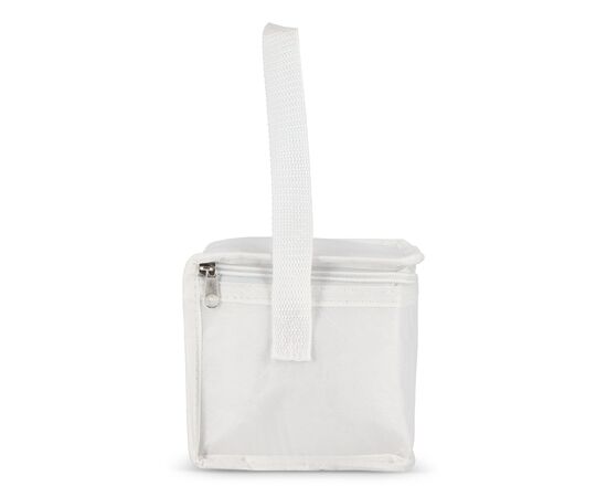 R-PET 6 Can cooler bag non-woven 20x 13 x 12.5cm 75g/m² White -  LT95390-N0001