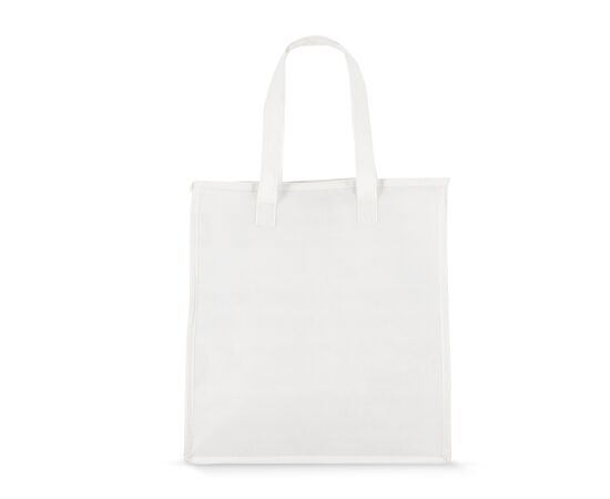 R-PET Cooler bag non-woven 33x 25.5 x 37cm 75g/m² White -  LT95391-N0001