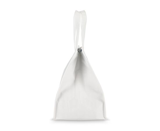 R-PET Cooler bag non-woven 33x 25.5 x 37cm 75g/m² White -  LT95391-N0001