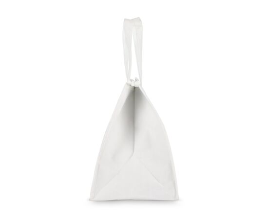 R-PET Cooler bag non-woven 33x 25.5 x 37cm 75g/m² White -  LT95391-N0001
