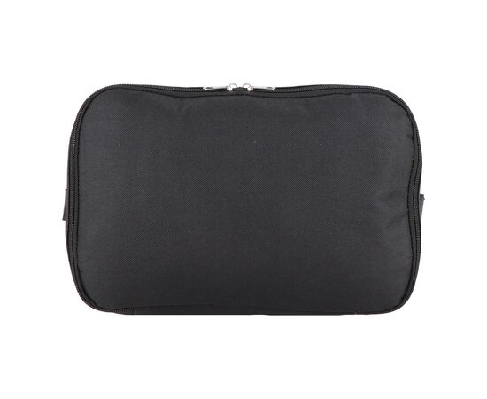 R-PET 600D Dual compartment cooler bag 30 x 20 x 25cm 12L Black -  LT95393-N0002