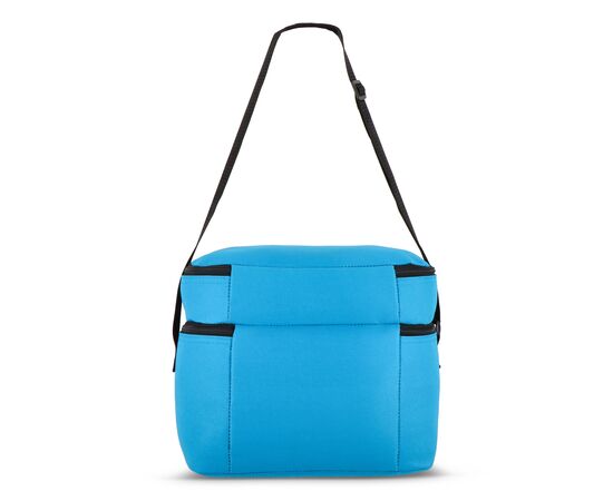 R-PET 600D koeltas met dubbele compartimenten, 30 x 20 x 24 cm, 12L Lichtblauw -  LT95393-N0012