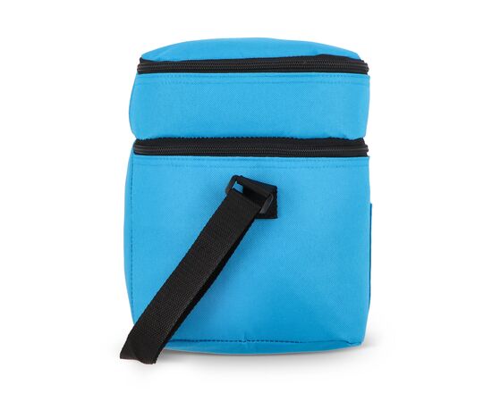 R-PET 600D koeltas met dubbele compartimenten, 30 x 20 x 24 cm, 12L Lichtblauw -  LT95393-N0012