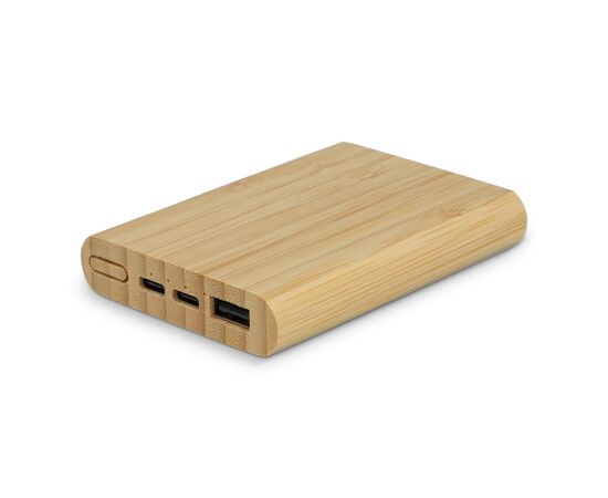 Powerbank Bamboo 5000 mAh Nature -  LT95513-N0094