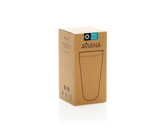Aviana™ Rowan RCS Recycled drinkbeker 500 ML Zwart - Aviana 101950-001