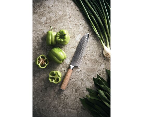 VINGA Hattasan Damascus Santoku Messer Stahl - Vinga 16550