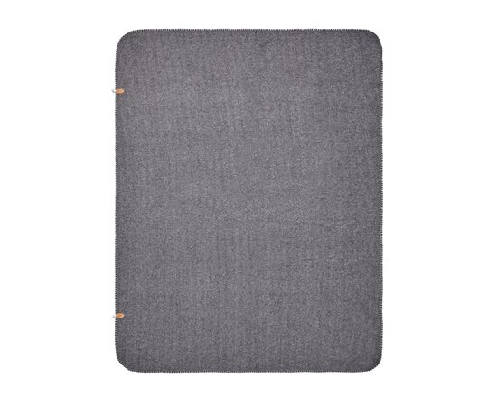 VINGA Couverture / Plaid en polyester recyclée Bilton Gris - Vinga 194620