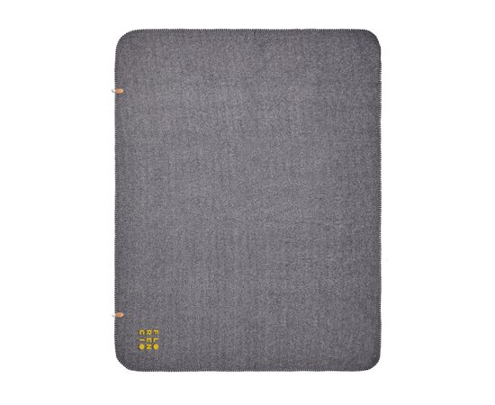 VINGA Couverture / Plaid en polyester recyclée Bilton Gris - Vinga 194620
