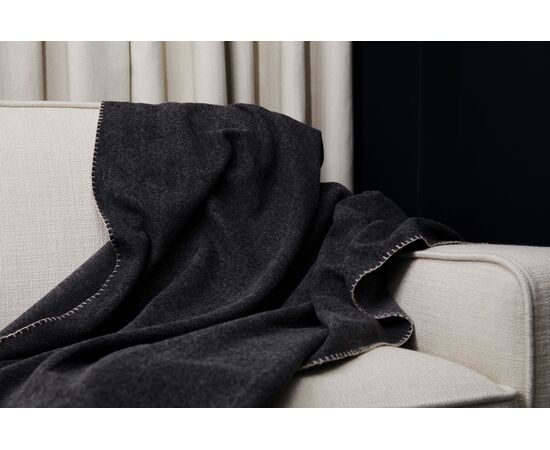 VINGA Couverture / Plaid en polyester recyclée Bilton Gris - Vinga 194620