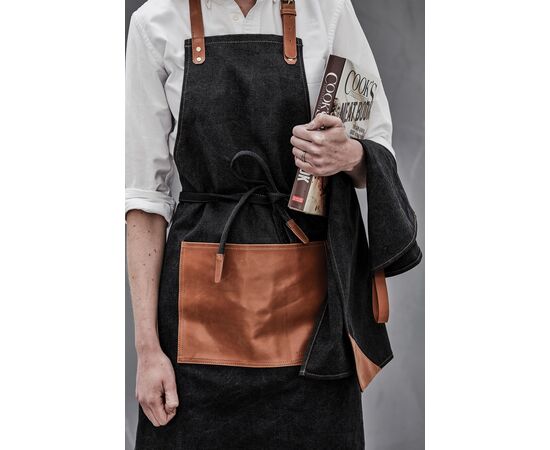 VINGA Tablier Asado Noir - Vinga 2155