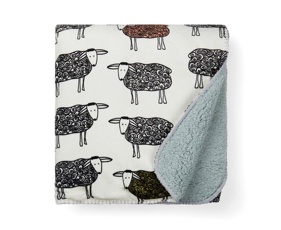 VINGA Sheep GRS rPET fleecedeken Wit - Vinga 453100
