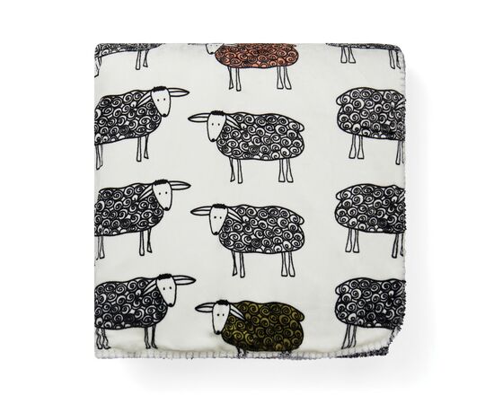 VINGA Sheep GRS rPET fleecedeken Wit - Vinga 453100