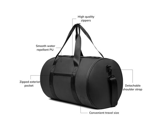 VINGA Baltimore Sporter Black - Vinga 500719