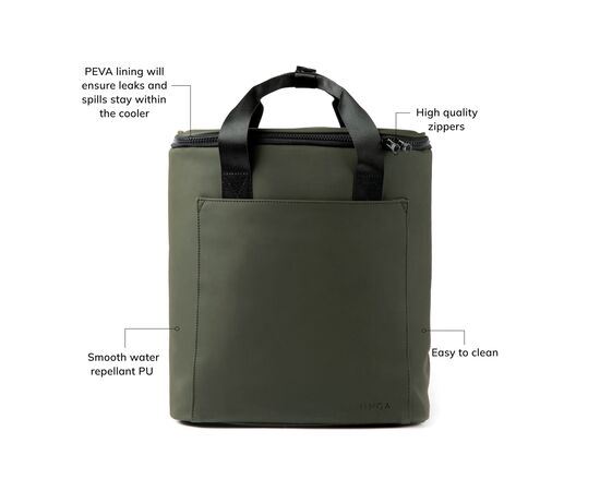 VINGA Baltimore Trail Kühlrucksack Grün - Vinga 501418