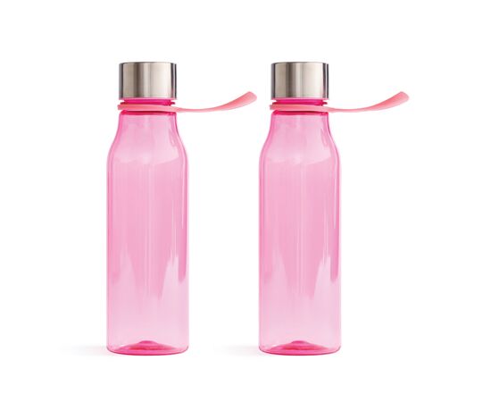 VINGA Lean Tritan Wasserflasche 600ml Rosa - Vinga 50830
