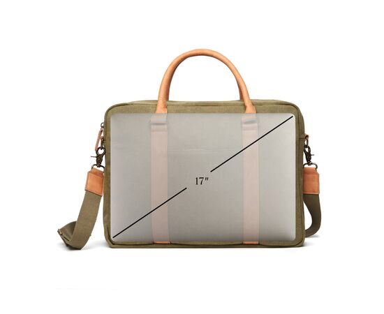 VINGA Bosler RCS rcanvas laptoptas Groen - Vinga 522318