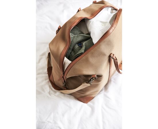 VINGA Sloane RCS RPET weekender bag Brown - Vinga 560101