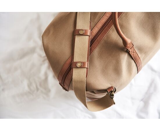 VINGA Sloane RCS RPET weekender bag Brown - Vinga 560101