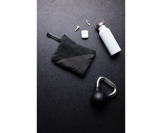 VINGA GRS rPET Active Dry Handtuch 40x80 Schwarz - Vinga 60021