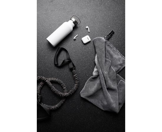 VINGA GRS rPET Active Dry Handtuch 40x80 Grau - Vinga 60023