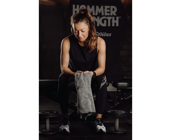 VINGA GRS rPET Active Dry Handtuch 40x80 Grau - Vinga 60023