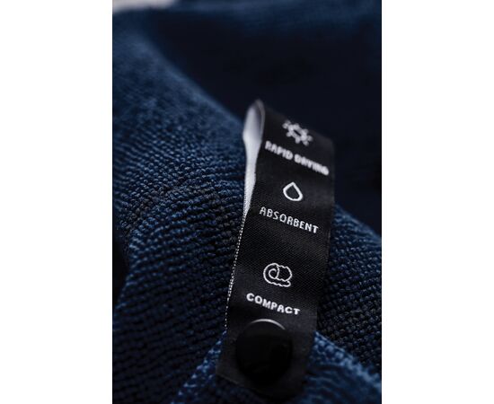 VINGA RPET Active Dry handdoek 40x80 Blauw - Vinga 60025