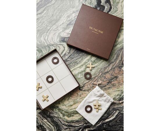 VINGA Boter-kaas-en-eieren Salontafel spel Gebroken wit - Vinga 9162