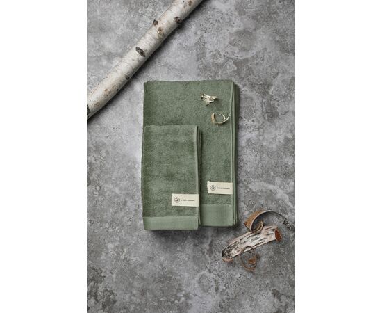 VINGA Serviette Birch 40x70 Vert - Vinga B4501902