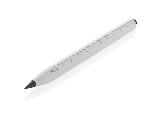 Crayon infini et multitâches en aluminium recyclé RCS Eon Blanc - XD Xclusive P221.013