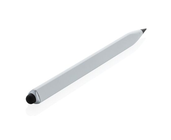 Crayon infini et multitâches en aluminium recyclé RCS Eon Blanc - XD Xclusive P221.013