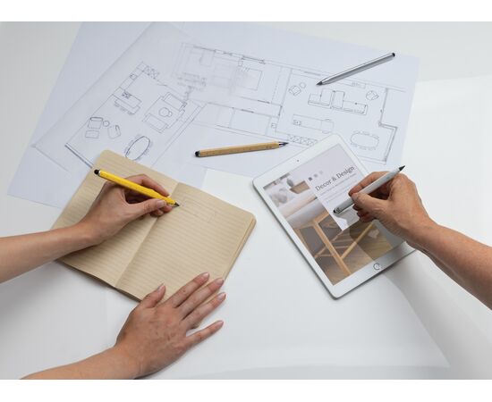 Crayon infini et multitâches en aluminium recyclé RCS Eon Blanc - XD Xclusive P221.013