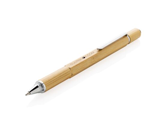 Boîte à outils 5 en 1 en bambou Brun - XD Collection P221.549