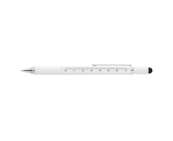 Stylo outil 5 en 1 en aluminium Blanc - XD Collection P221.553