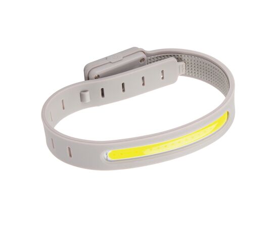 Lumi Sprint wiederaufladbares LED Lauflicht aus RCS rec. ABS Grau - XD Collection P239.4402