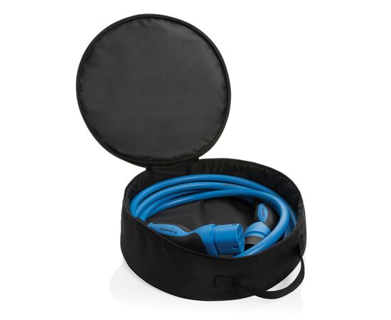 Sac de rangement pour câbles EV en rPET Aware™ Volty Noir - XD Collection P239.6601
