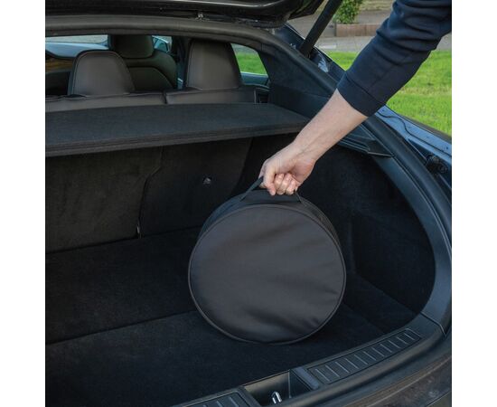 Sac de rangement pour câbles EV en rPET Aware™ Volty Noir - XD Collection P239.6601