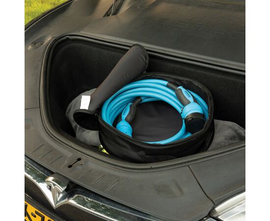 Sac de rangement pour câbles EV en rPET Aware™ Volty Noir - XD Collection P239.6601