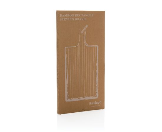 Ukiyo bamboe serveerplank rechthoekig Bruin - Ukiyo P261.039