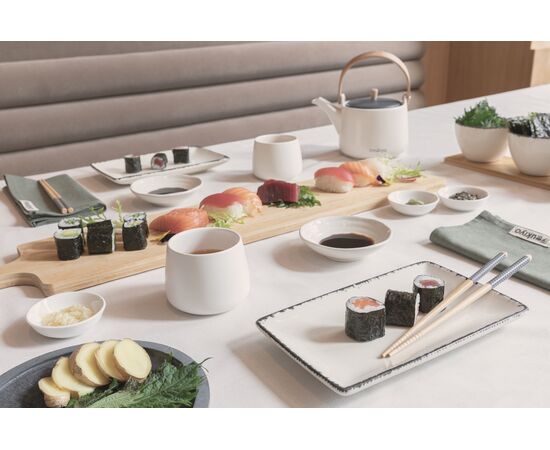 Ukiyo Aware™ 180gr rcotton table cloth 250x140cm Off white - Ukiyo P261.080