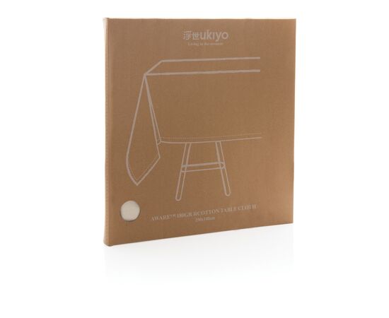 Ukiyo Aware™ 180gr rcotton table cloth 250x140cm Off white - Ukiyo P261.080