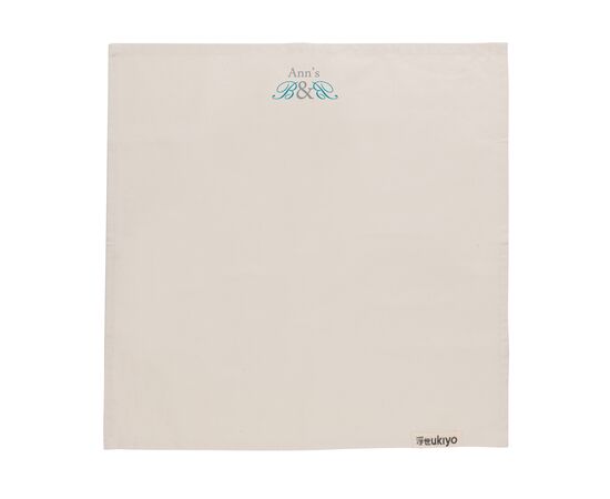 Ukiyo Aware™ 180gr 4-delige set recycled katoenen servetten Gebroken wit - Ukiyo P261.250